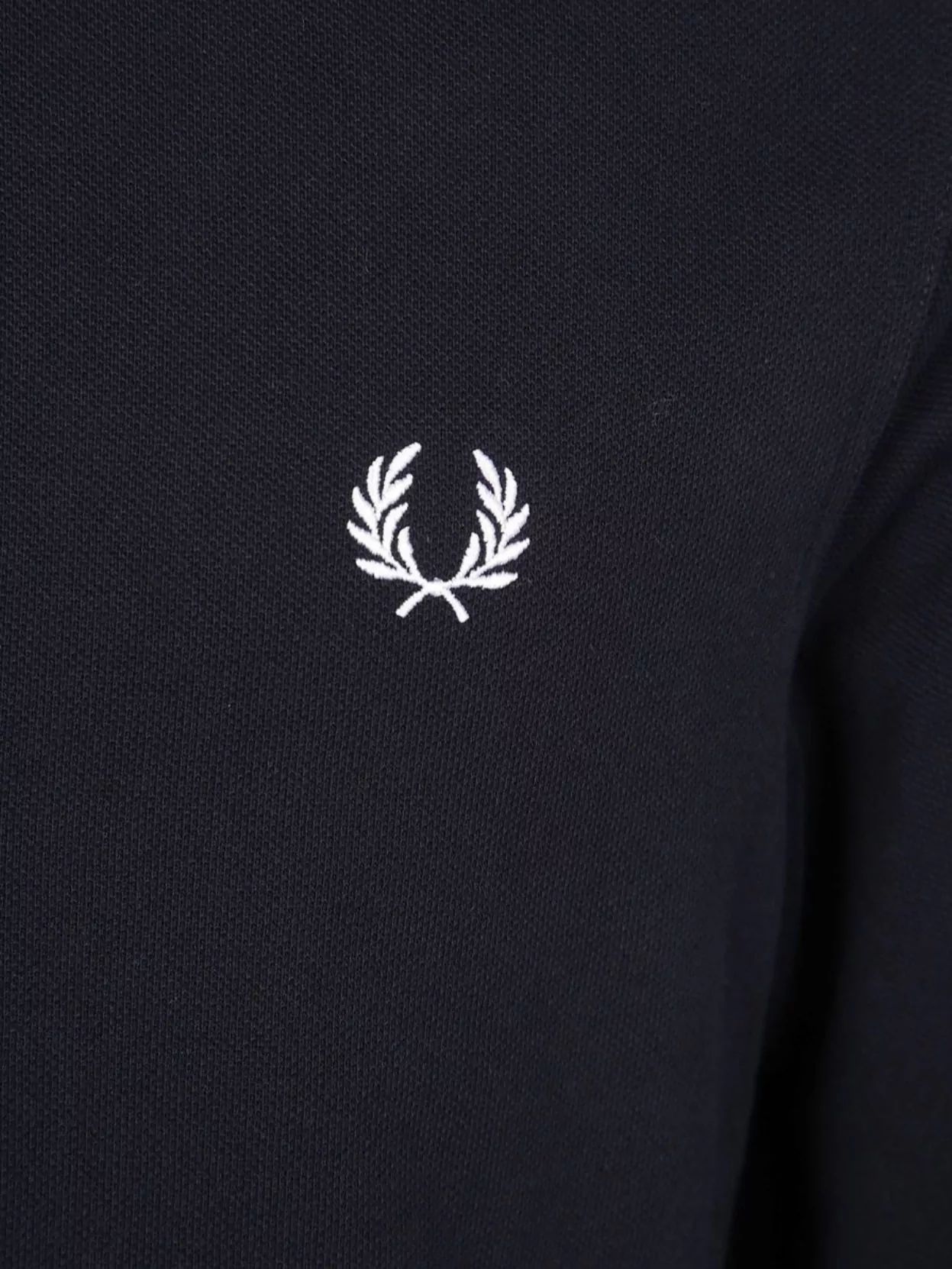 Fred Perry Long Sleeve Polo Shirt Tailored Fit