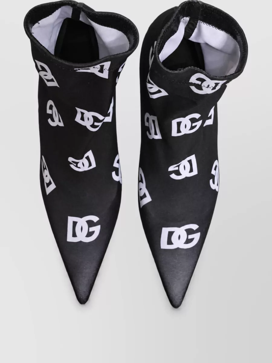 Dolce&Gabbana Logo Ankle Boots