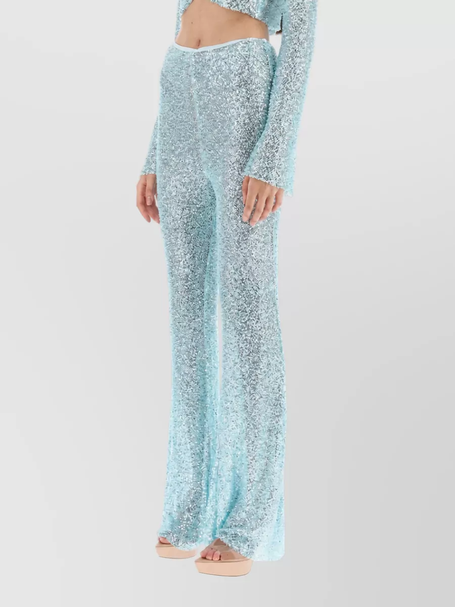 Self-Portrait Beaded Pants