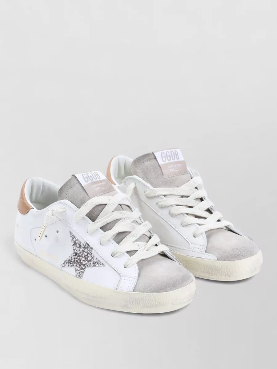 Golden Goose leather low-top sneakers