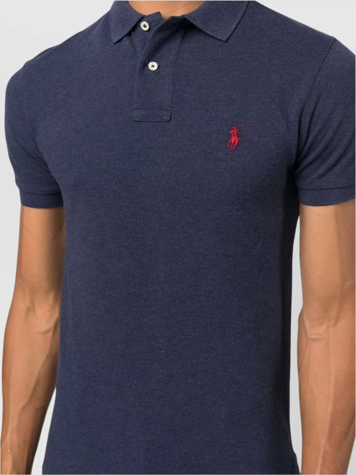 Ralph Lauren Polo Shirt With Short Sleeves And Collar