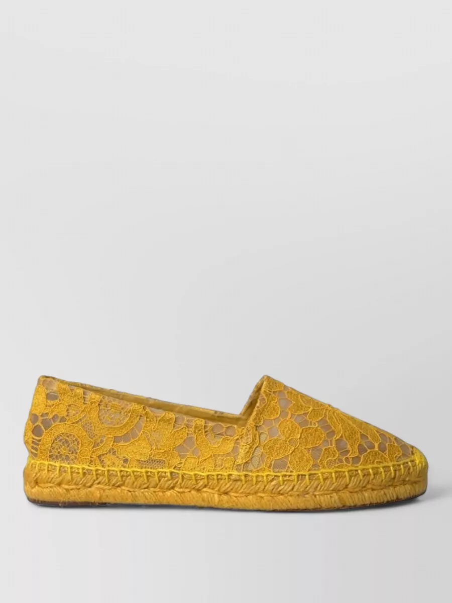 Dolce&Gabbana Lace Espadrilles