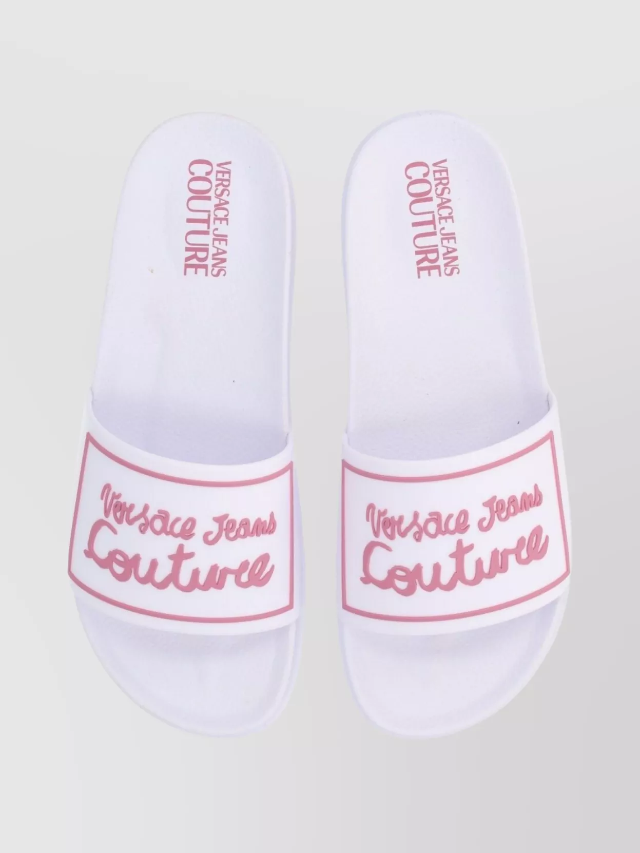 Versace Jeans Couture Flat Open Toe Sandals Shelly Bottom