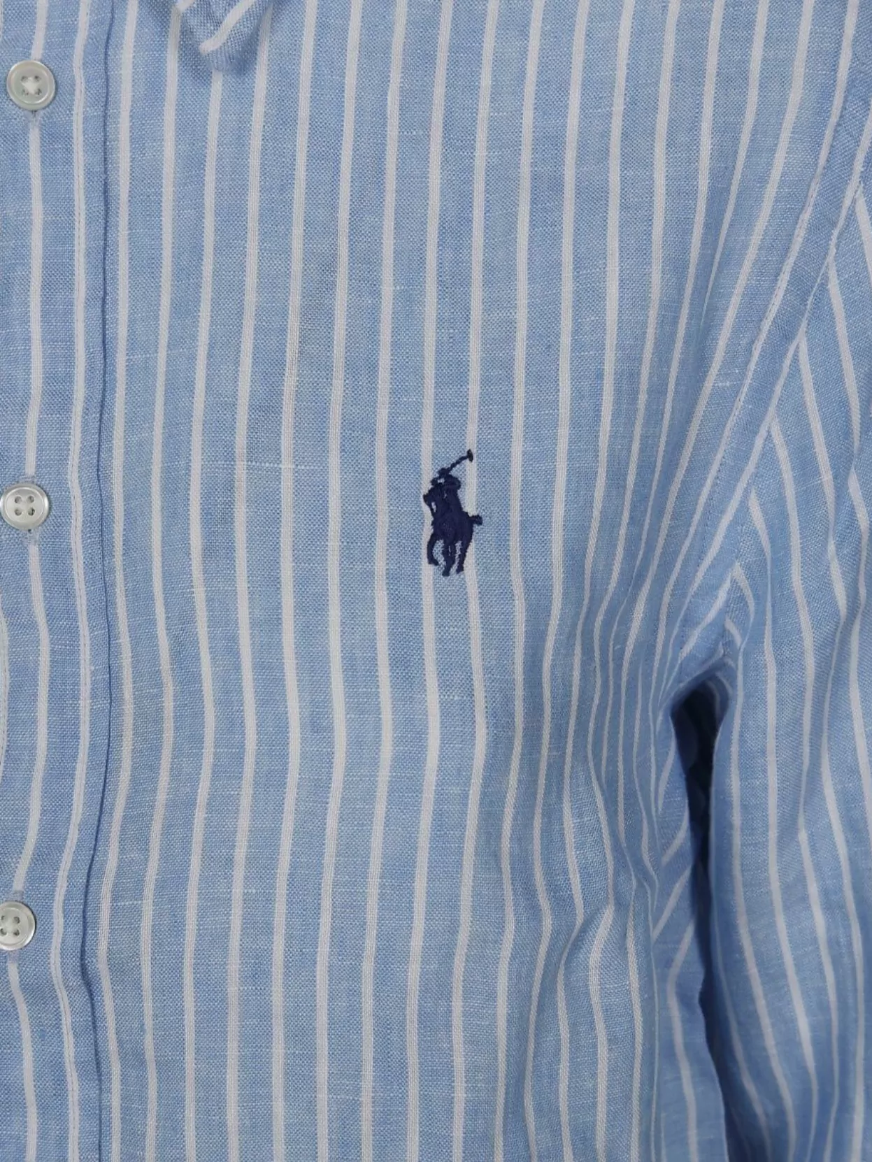 Polo Ralph Lauren Striped Long Sleeve Shirt With Button Front