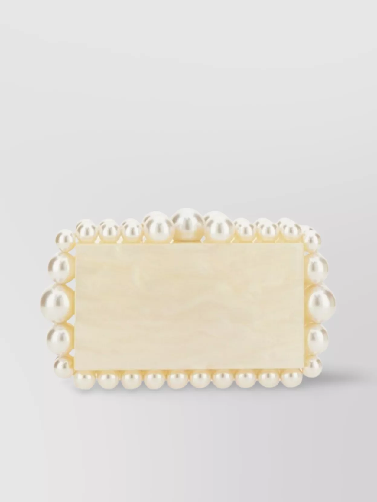 Cult Gaia Acrylic Clutch Bag