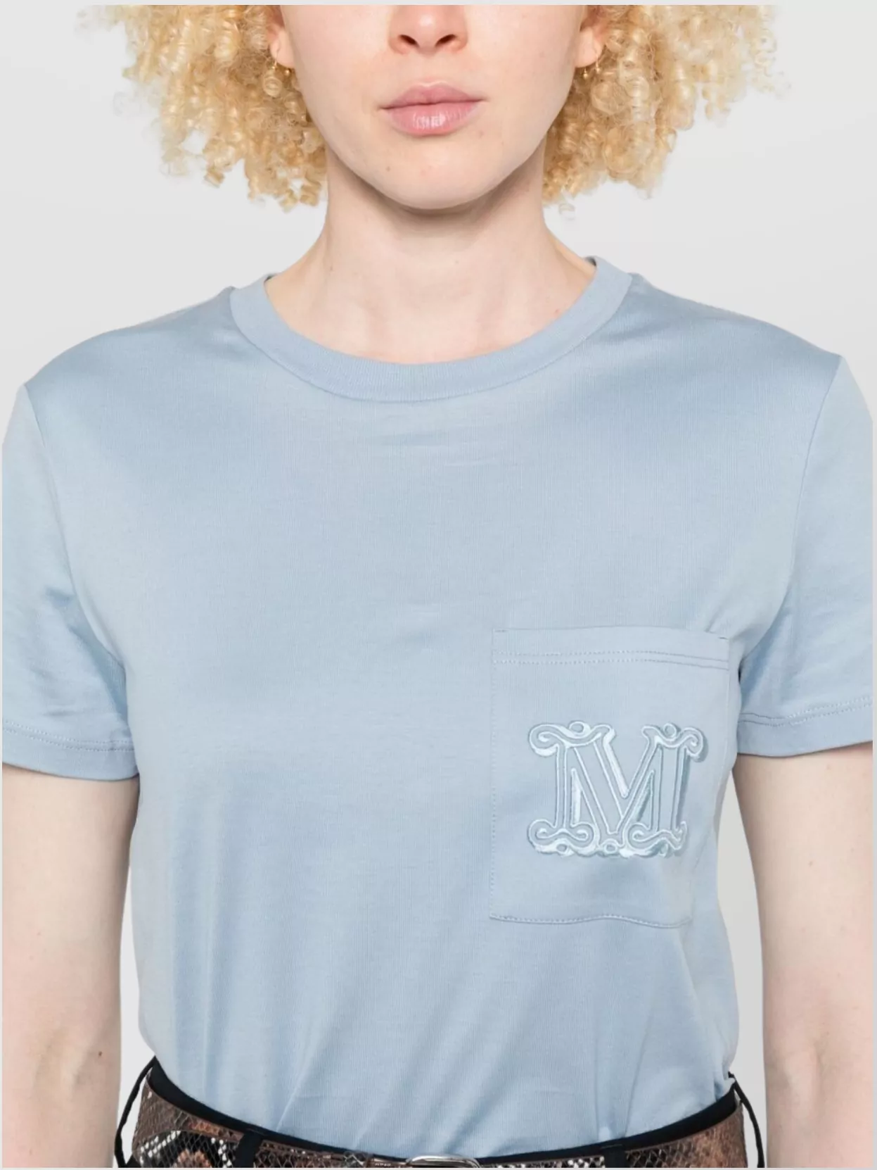 Max Mara Cotton Logo T-Shirt