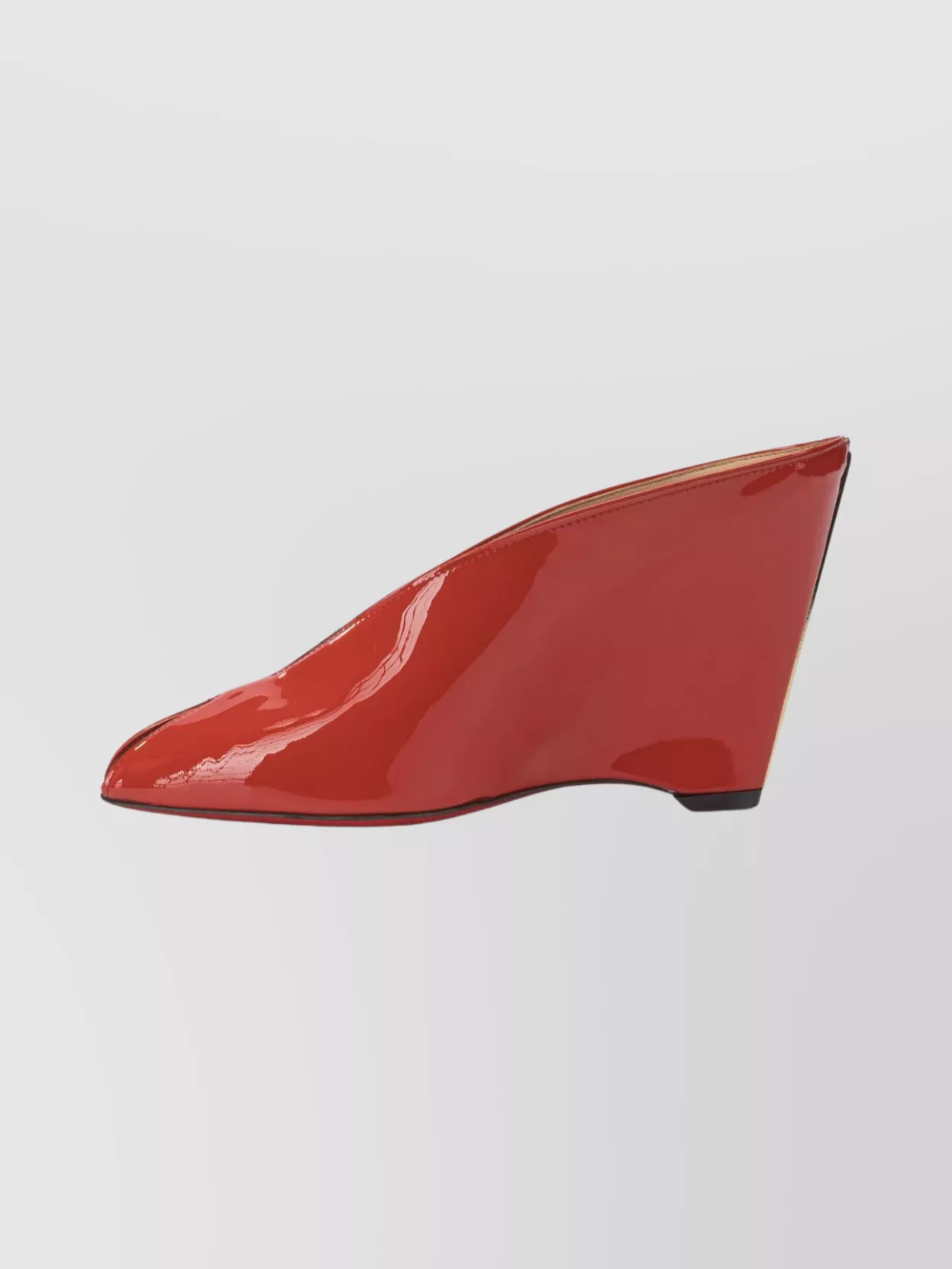Ferragamo Stylish Peep Toe Wedge Heel Shoes
