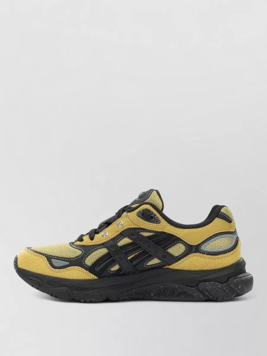 Asics Sneakers Slip On Mesh Panels Rubber Sole