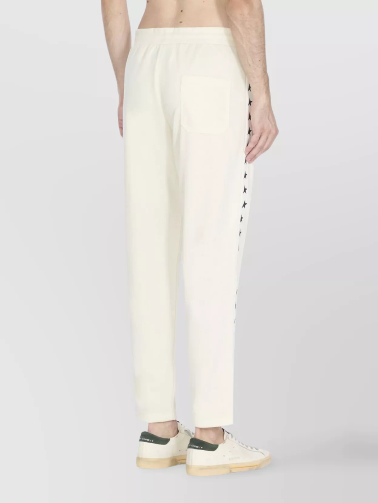 Golden Goose Straight Leg Trousers With Side Stripe Detail