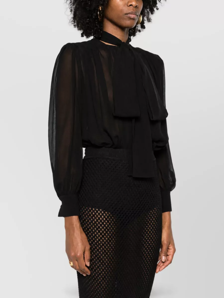 Elisabetta Franchi Silk Bodysuit