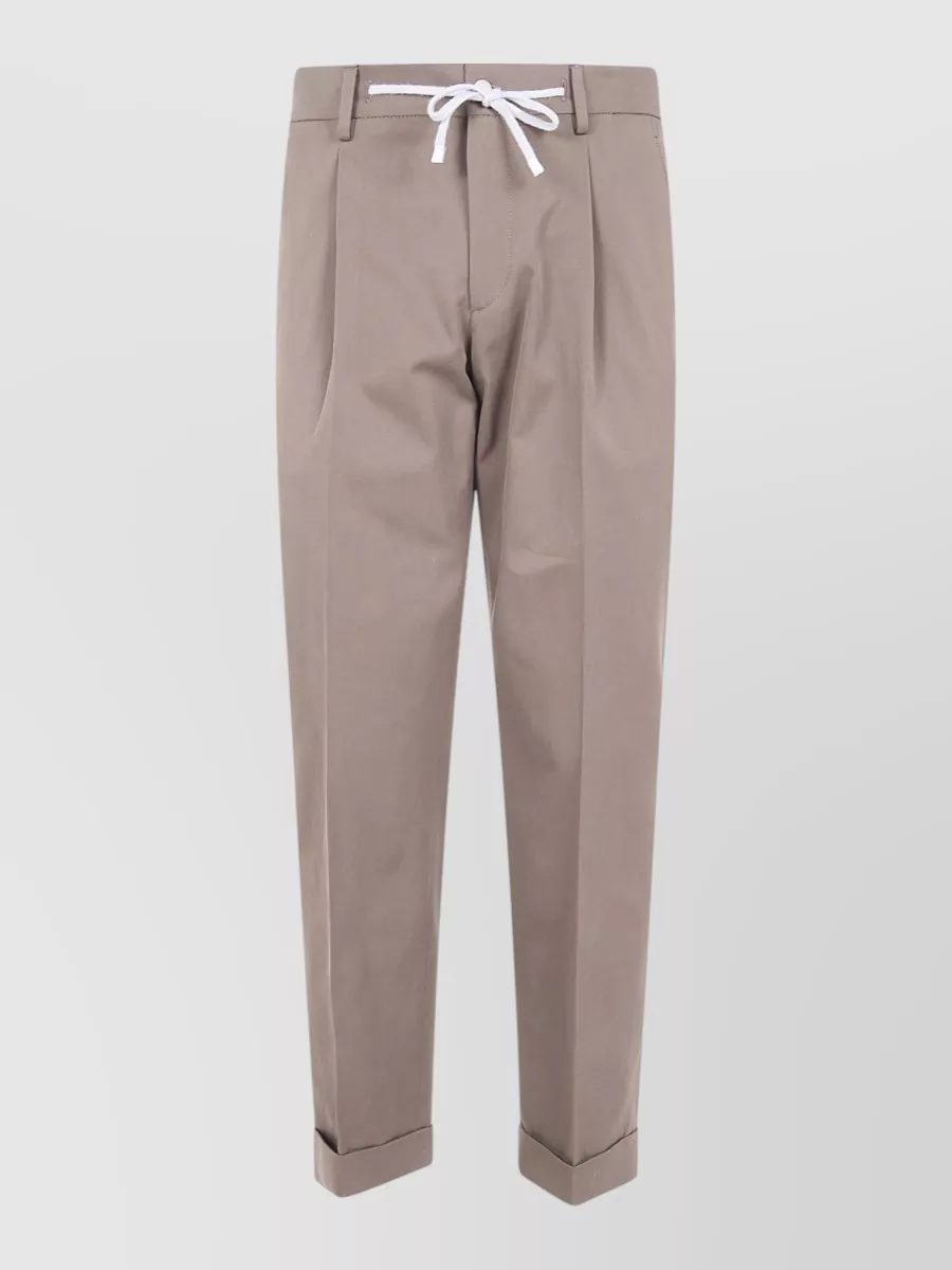 Barba Napoli cotton chino trousers