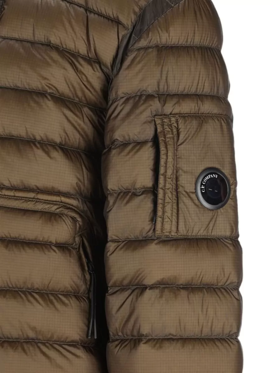 C.p. Company Down Hooded Puffer Jacket