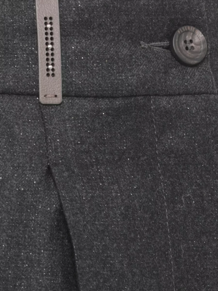 Peserico Tailored Trousers With Cuffed Hem And Pockets