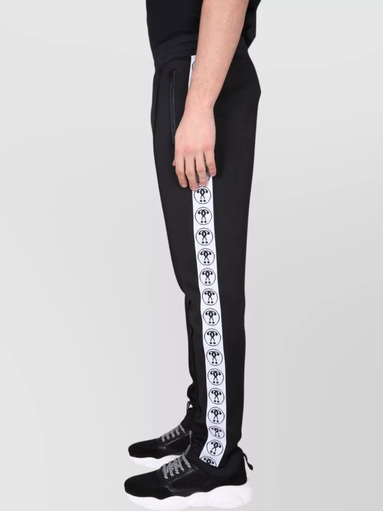 Moschino Track Pants Featuring Zipper Pockets