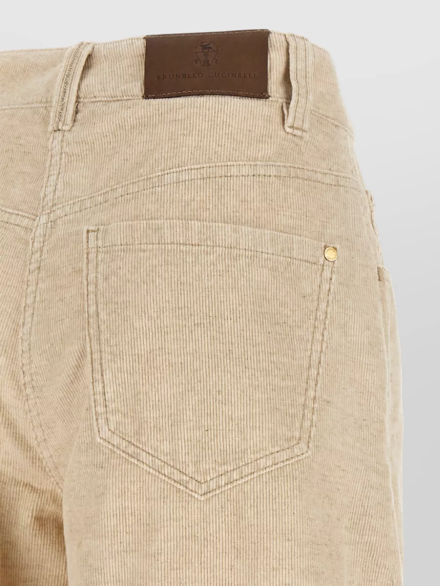 Brunello Cucinelli Wide-Leg Denim Trousers