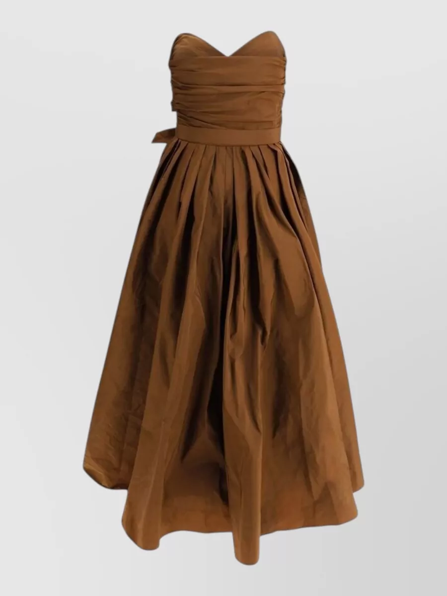 Pinko Strapless Maxi Dress
