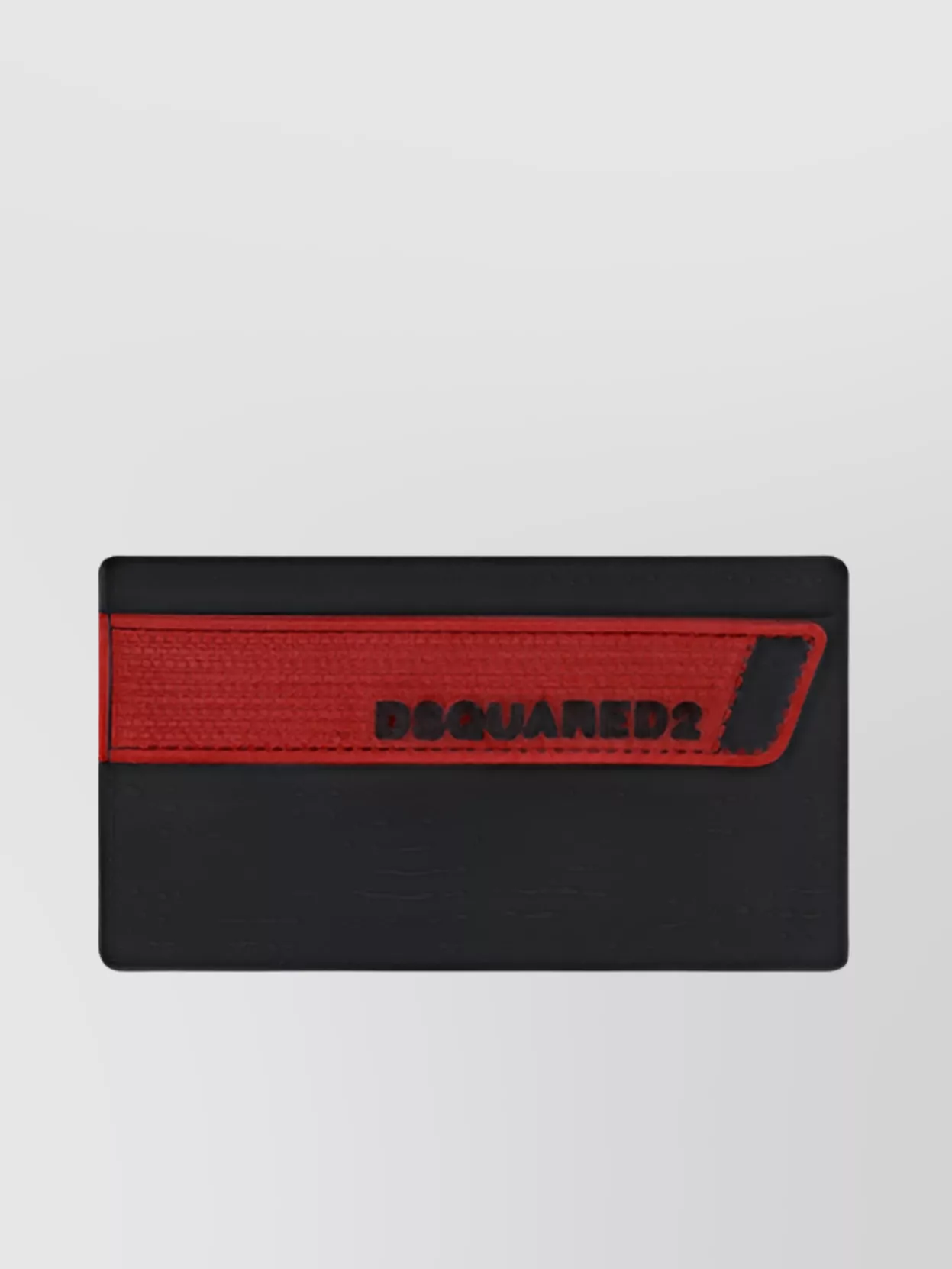 Shop Dsquared2 Front Card Holder With Color Block Design