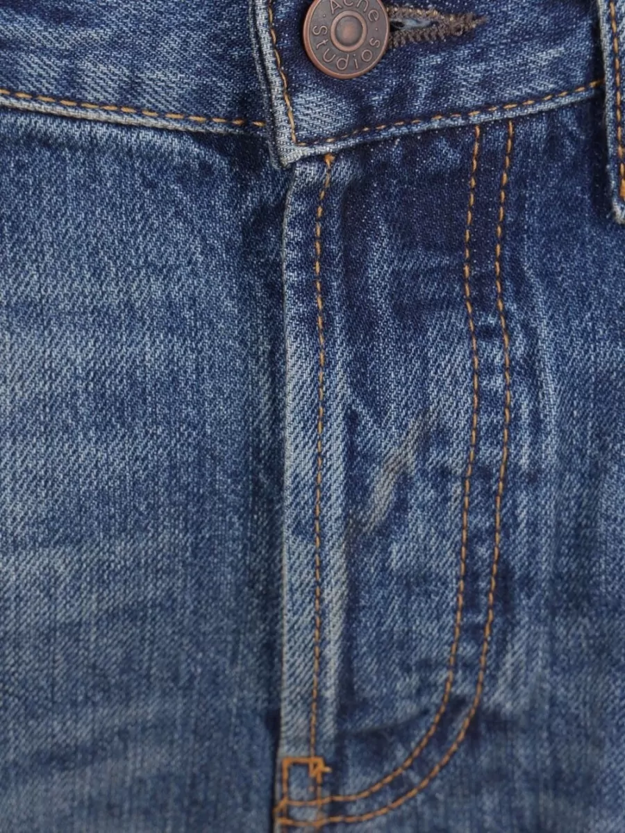 Acne Studios Denim Slim-Fit Straight-Leg Jeans