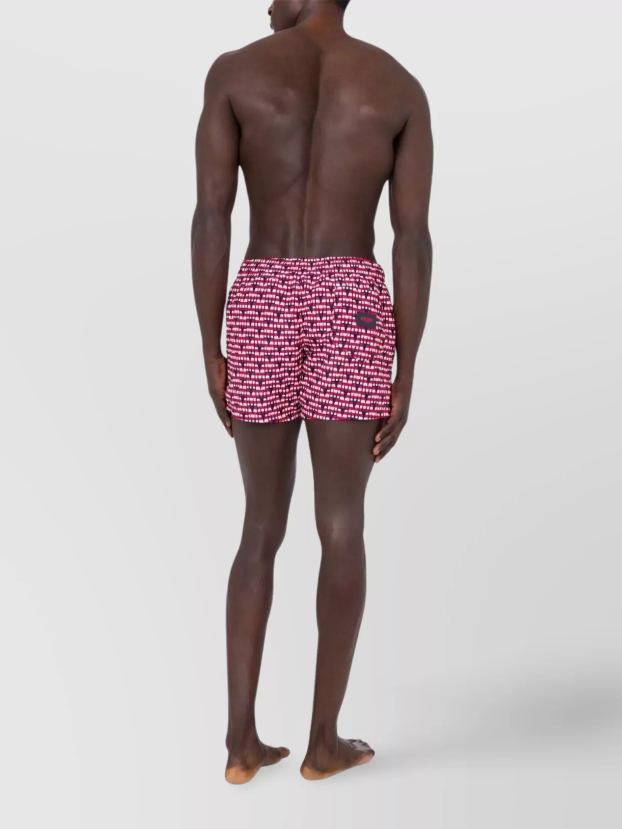 Moschino Graphic Print Swim Shorts