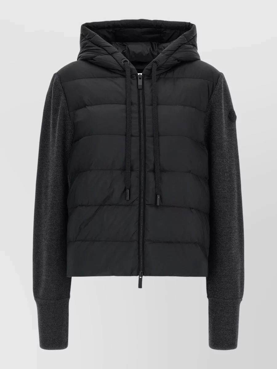 Moncler padded bomber jacket
