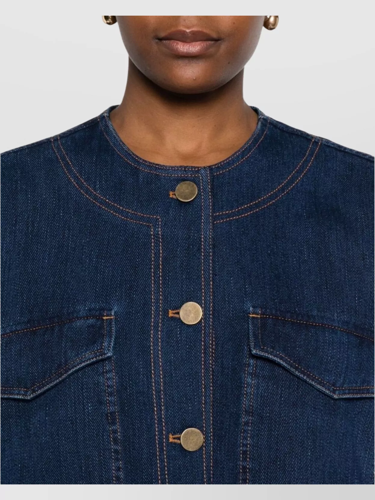 Forte Forte Cotton Overshirt With Chest And Patch Pockets