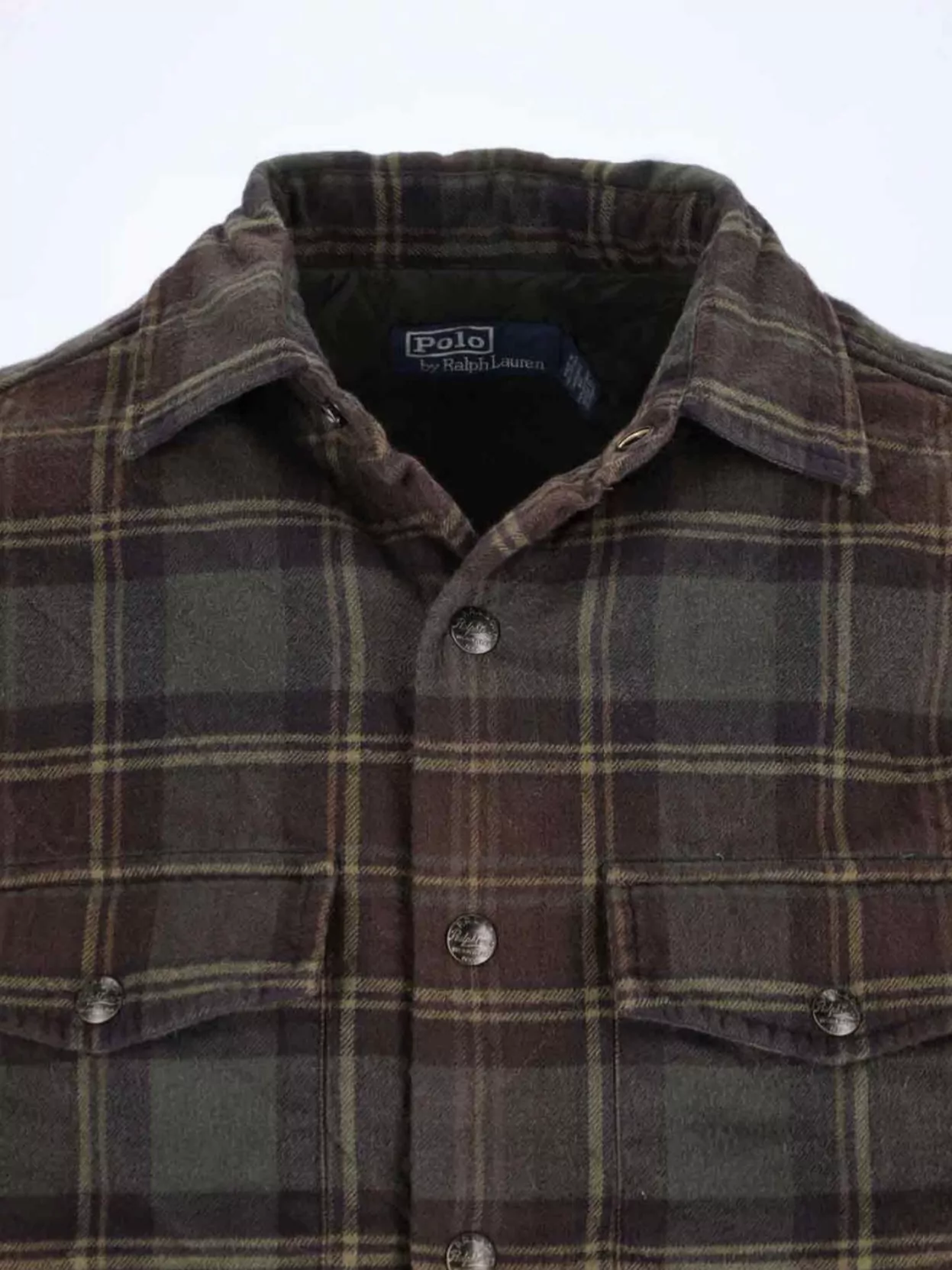 Polo Ralph Lauren Long Sleeve Plaid Shirt With Chest Pockets