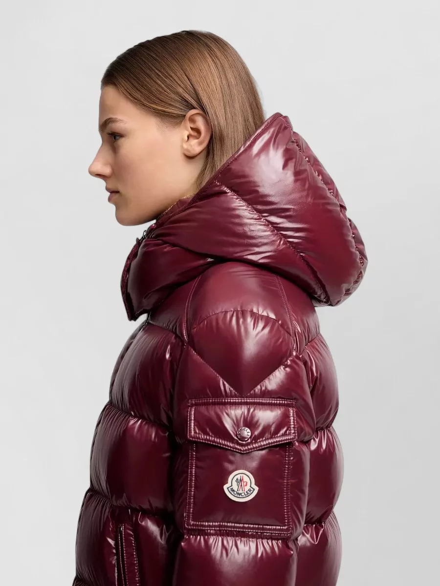 Moncler Down Hooded Short Puffer Jacket