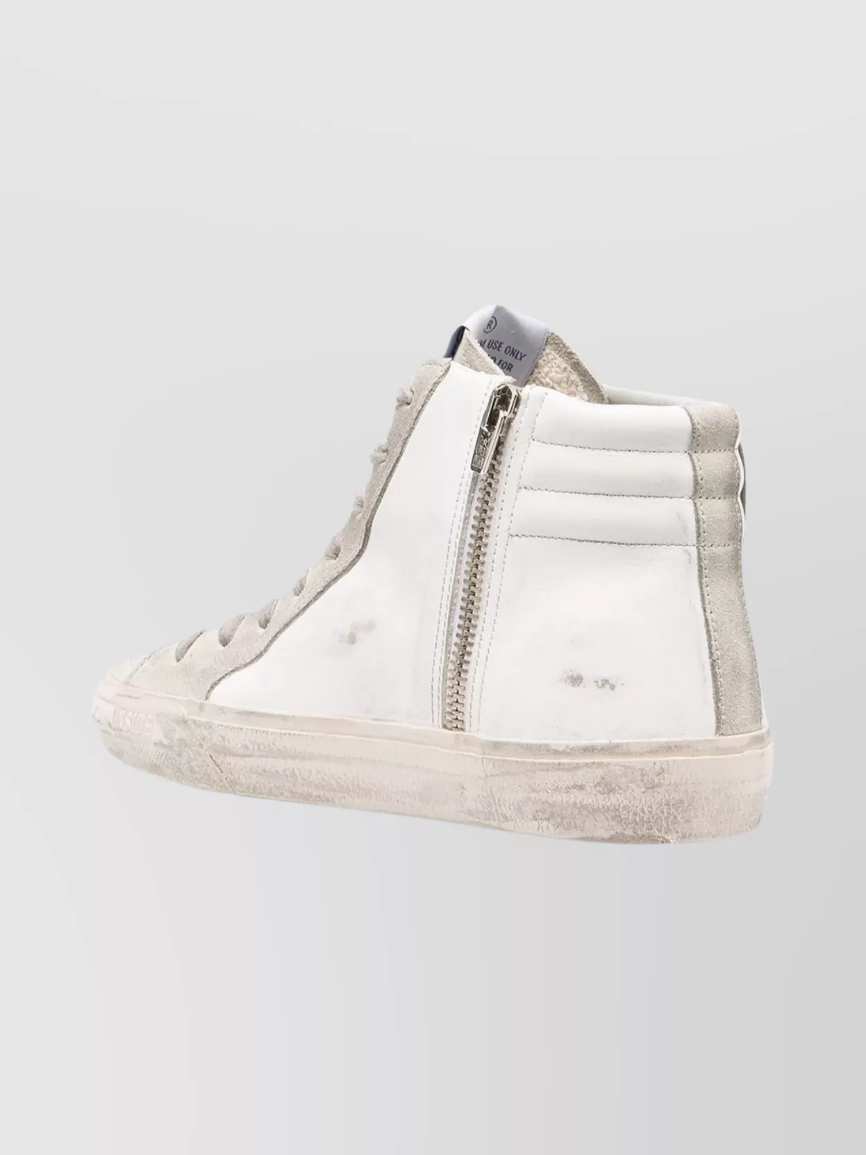 Golden Goose Low Top Sneakers With Round Toe And Star Patch In White
