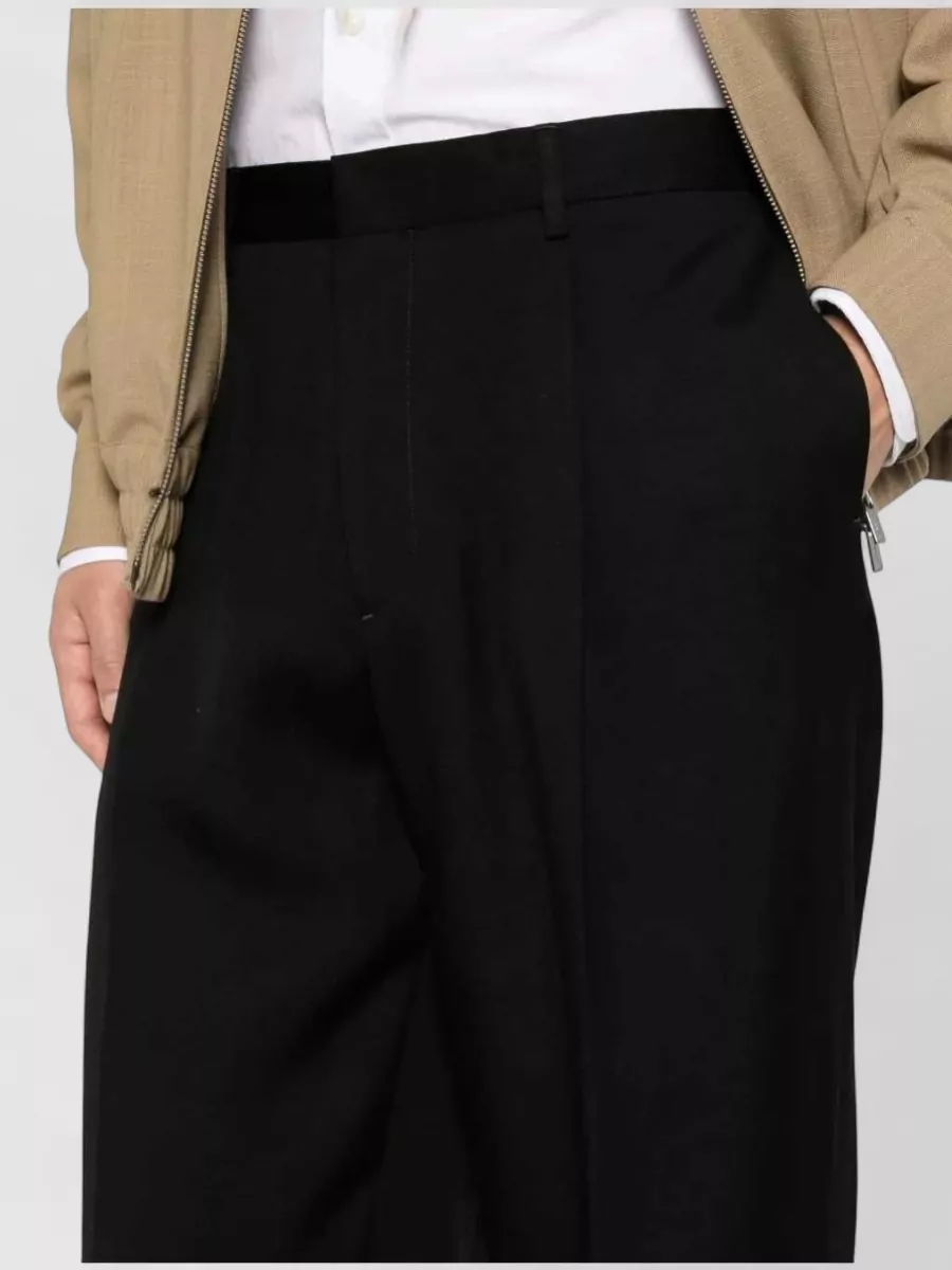 Lardini Wide-Leg Pleated Trousers