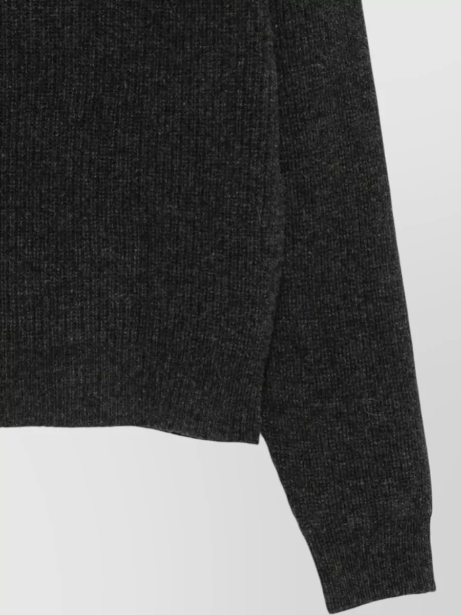 Alysi Virgin Wool Polo Sweater