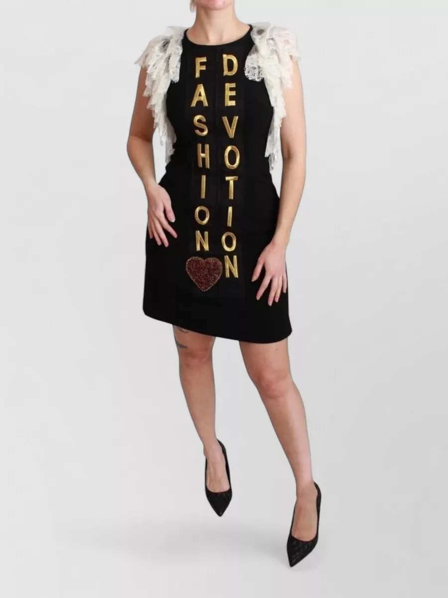 Dolce&Gabbana sleeveless knee-length dress