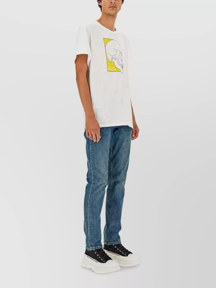 Alexander Mcqueen Skull Print T-Shirt