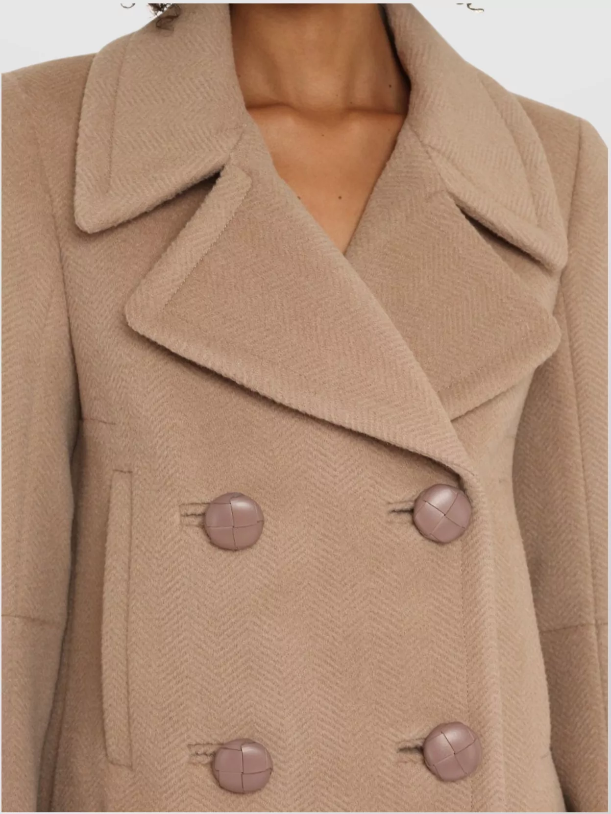Stella Mccartney Double-breasted Wool Coat