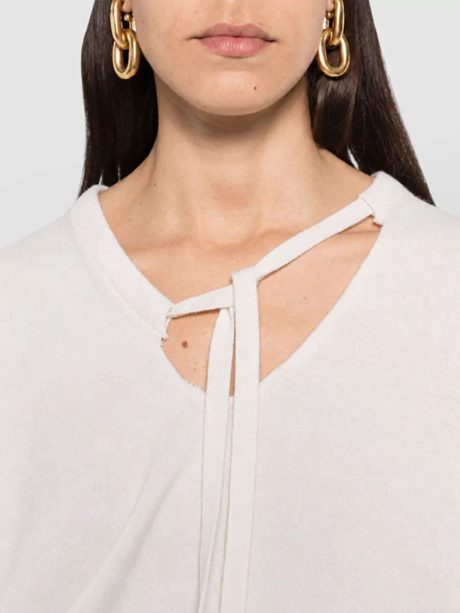 Dries Van Noten Silk Crewneck Top