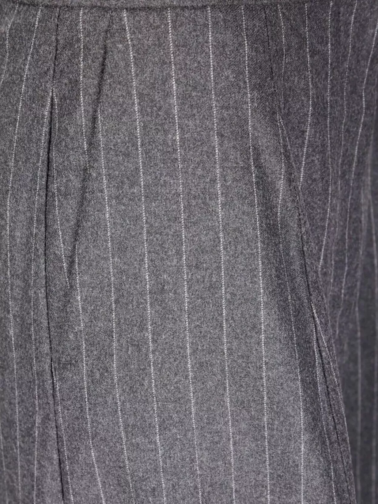 Sportmax Wide Leg Trousers With Pinstripe And Pleats