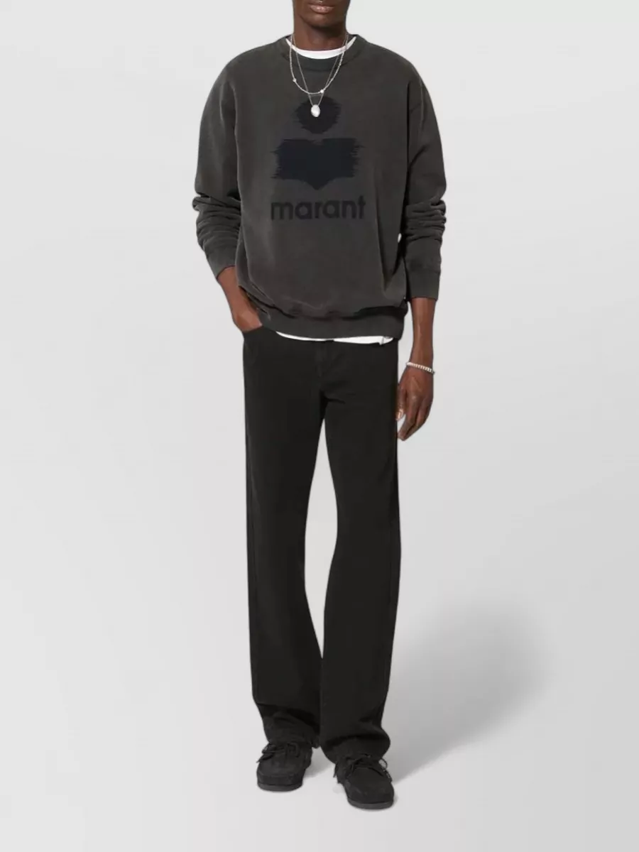 Isabel Marant Printed Crewneck Sweatshirt