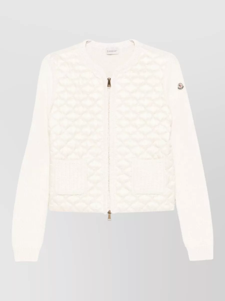 Moncler Quilted Padded Cardigan