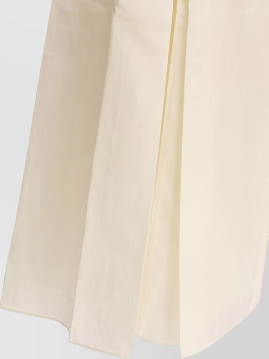 Loulou Studio Silk Straight Skirt