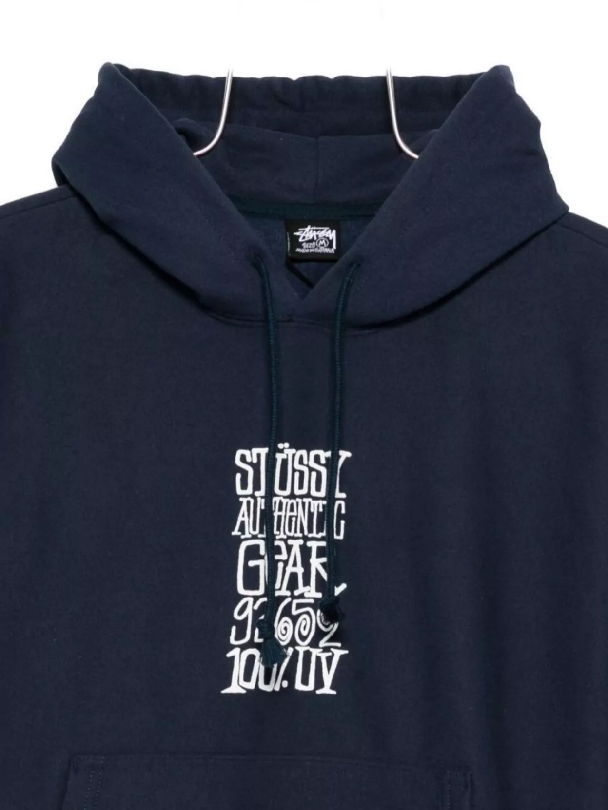 Stüssy Hoodie With Front Pocket And Ribbed Cuffs