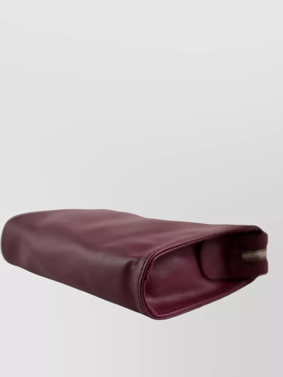 La Rose Leather Make-Up Bag