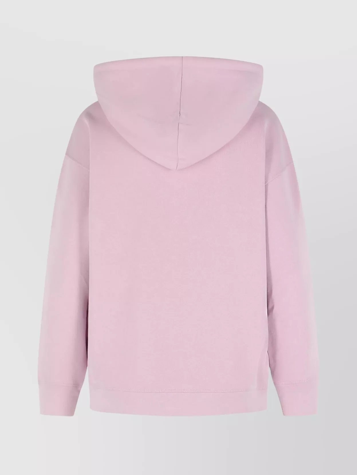 Marni Hooded Long Sleeve Cotton Sweatshirt In Pink