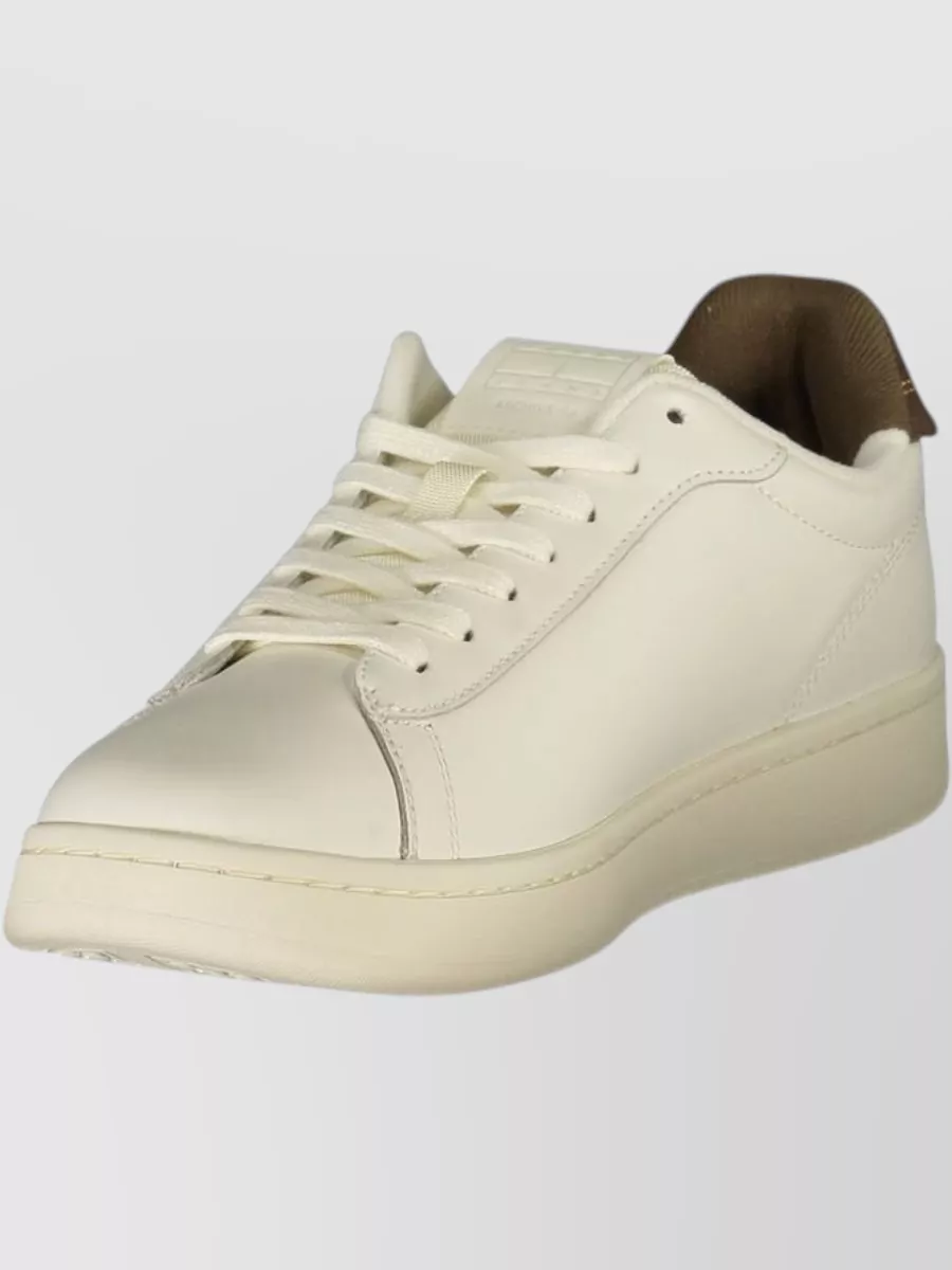 Tommy Hilfiger Leather Lace-Up Sneakers