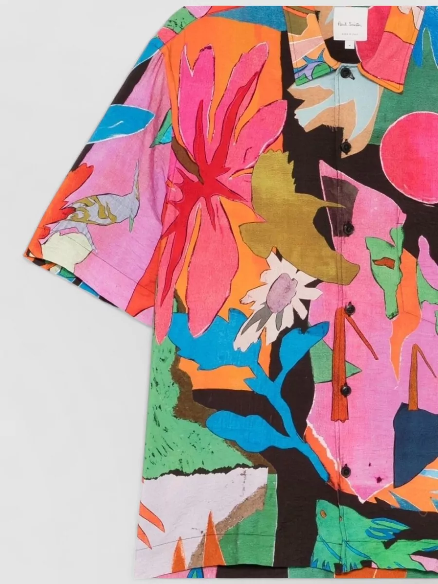 Paul Smith Printed Short-Sleeve Shirt