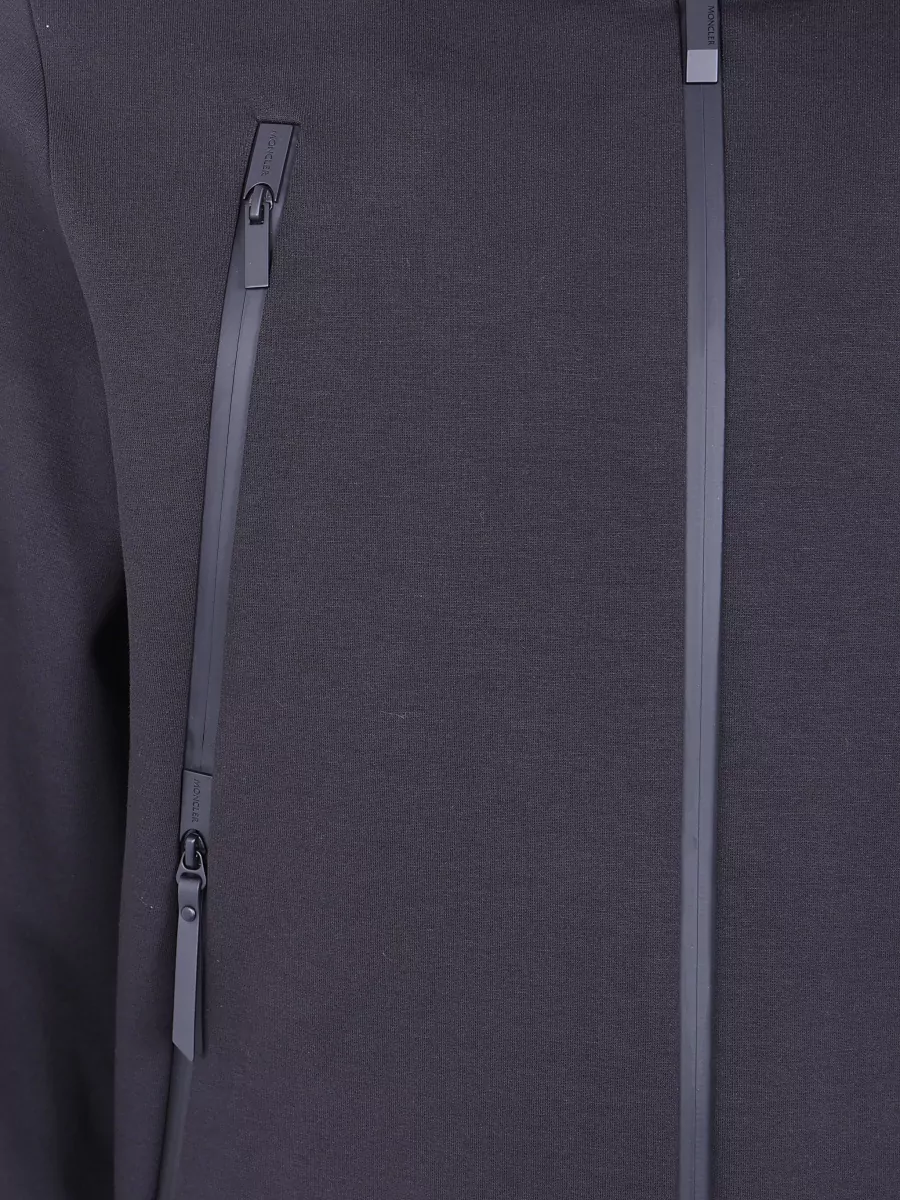 Moncler Zip Up Hooded Jacket