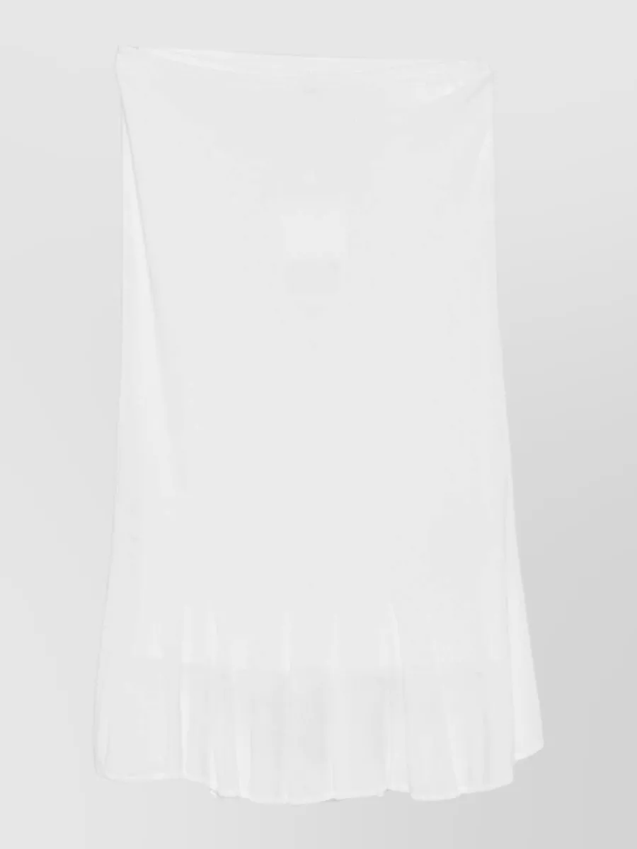 Totême fine-knit fluted midi skirt