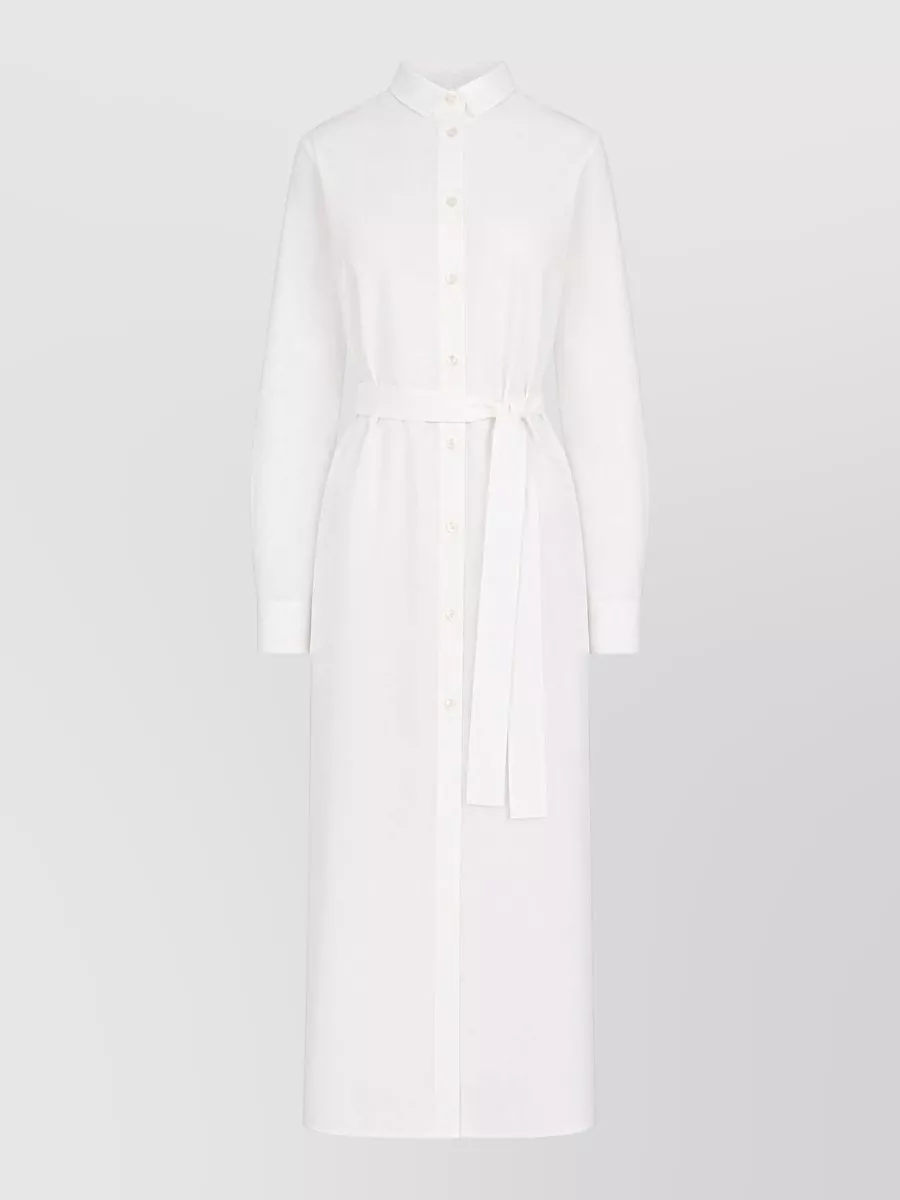 La Rose cotton midi dress