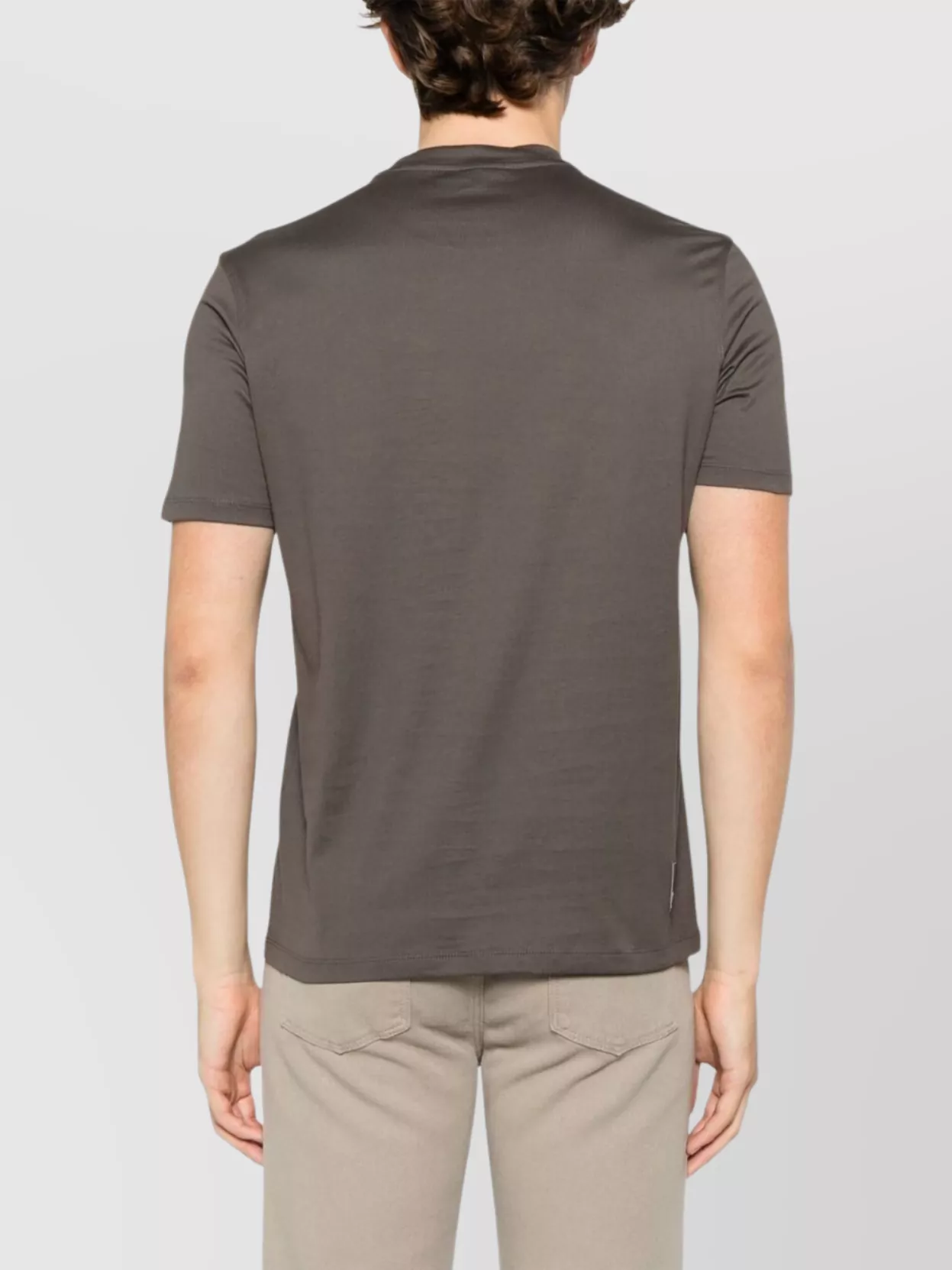 Emporio Armani Cotton Crew Neck T-Shirt