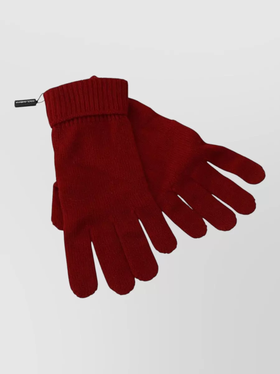 Dolce&Gabbana Cashmere Knit Gloves