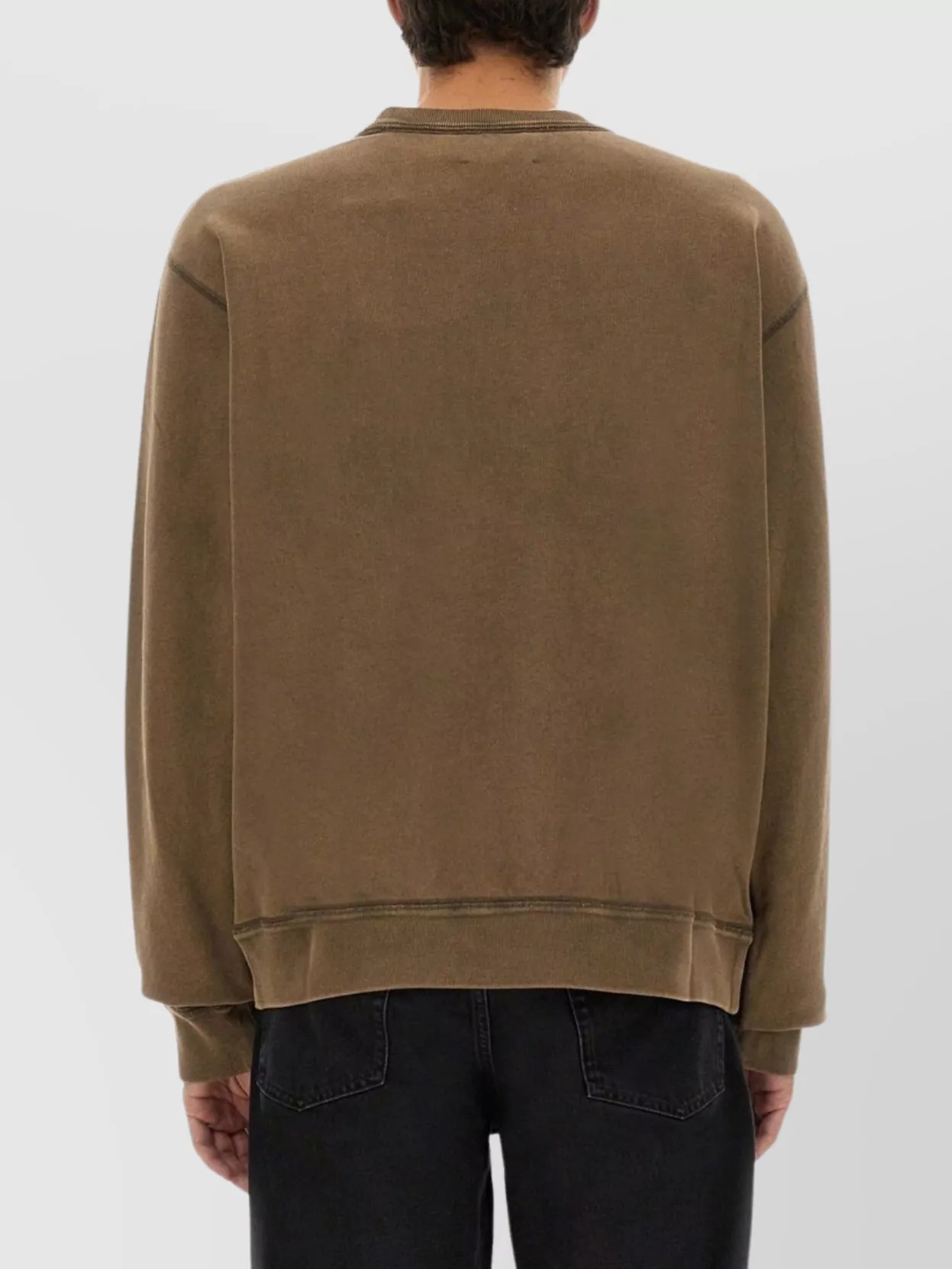 Isabel Marant Ribbed Crew Neck Sweater With Long Sleeves