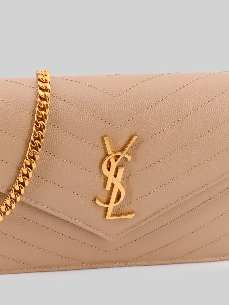Saint Laurent Cassandre Calfskin Quilted Shoulder Bag